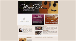 Desktop Screenshot of gitaarlesmarc.be